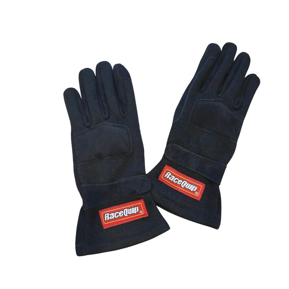 NWOT RaceQuip black RaceQuip 355 Series driving gloves sz XS/7